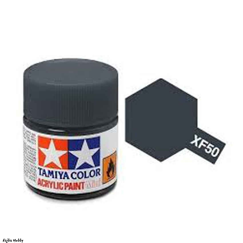Tamiya #81750 Paint Acrylic Mini XF-50 Field Blue